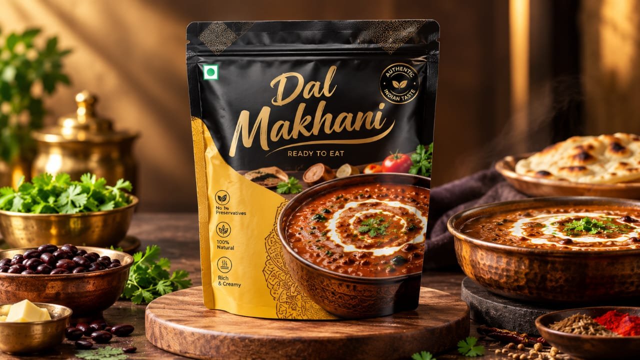 Premium Dal Makhani ready-to-eat meal